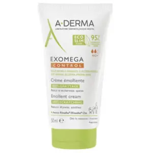A-Derma Exomega Control Crème Émolliente Anti-Grattage 50ml pas cher