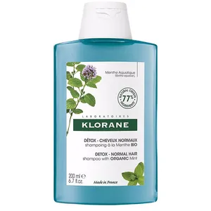 Klorane Detox Capelli Normali Shampoo alla Menthe Bio