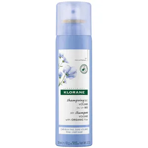 Klorane Haar Droogshampoo Shampooing au sec au Lin BIO 150ml pas cher