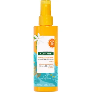NUXE Spray solaire Klorane Monoï & Tamanu SPF50 - Haute protection waterproof pas cher