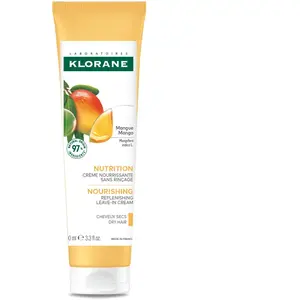 Klorane Beurre de Mangue Crème de Jour Cheveux Nutrition 125ml pas cher