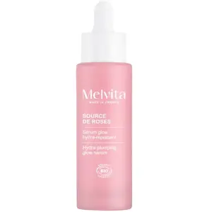 Melvita Source de Roses Sérum Glow Hydra-Repulpant 3-en-1 30ml pas cher