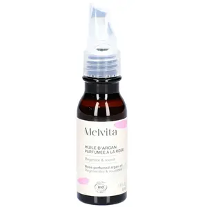 Melvita Arganolie met Essentiële Organische Rozenolie 50 ml pas cher