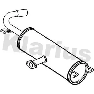 Einddemper 230886 Klarius pas cher