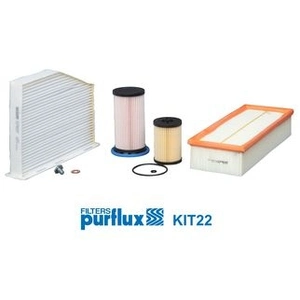 PURFLUX Kit de filtres pour VOLKSWAGEN: Golf Cabriolet, Caddy, Jetta, Scirocco, New Beetle, CC & SKODA: Yeti (Ref: KIT22) pas cher