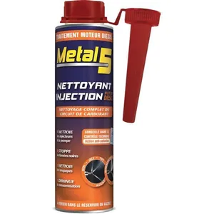 Nettoyant injecteur Diesel 300ml Metal 5 pas cher