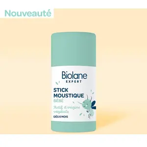Biolane Expert Stick Anti-Moustique Bébé Protection 6H 20ml pas cher
