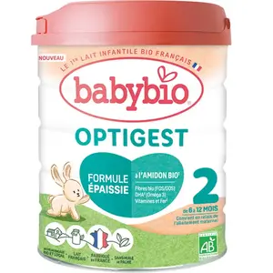 Babybio Optigest 2 - Formule épaissie à l'Amidon - au Lait de Vache fr... pas cher