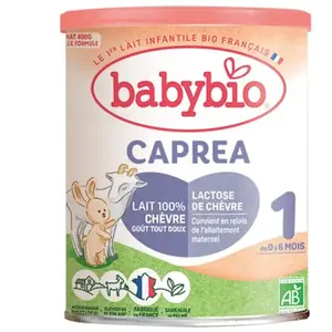 Babybio Caprea 1 Formule au Lait de Chèvre 400gVendu paratida-sante-discount-fr