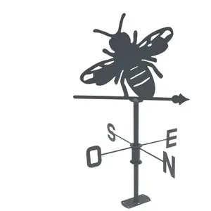 LOUIS MOULIN Girouette Abeille - 45x74 cm - anthraciteVendu parrakuten