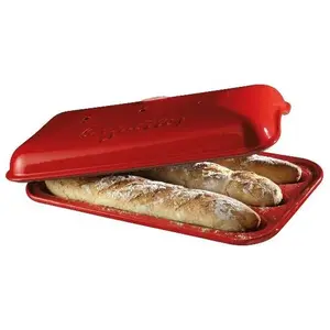 MOULE A BAGUETTE ROUGE GRAND CRU 39x23x10 CM - EMILE HENRY pas cher