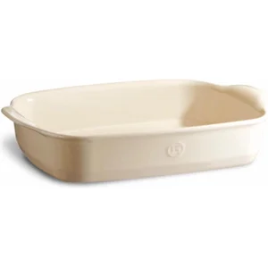 Plat au four EMILE HENRY rectangulaire 42x27cm Argile pas cher
