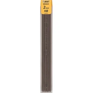 Comparateur de prix : Etui de 6 mines Bic Criterium HB 2 mm