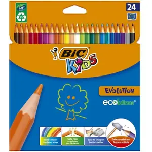 Etui de 24 crayons Bic Kids Evolution pas cher