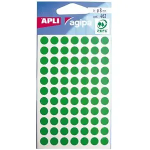 AGIPA 462 PASTILLES ADH DIAM 8MM VERT 11 pas cher