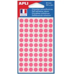 Agipa - Disques Adhesifs 8 Mm Rose - Sac De 462 pas cher
