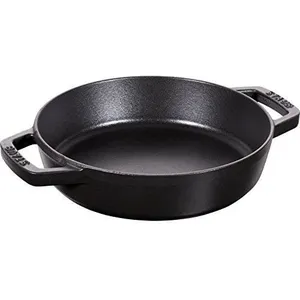 Staub 40511-659-0 Poêle en fonte, Noir Mat, 20 cm 40511-659-0