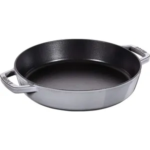 STAUB Poêle en Fonte, Gris Graphite, 26 cm - 40511-726-0