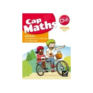 Hatier CAP Maths CM1 Éd. 2017 - Livre élève Nombres et calculs + Cahi... pas cher