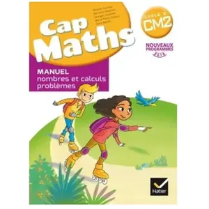 Hatier CAP Maths CM2 Éd. 2017 - Livre élève Nombres et calculs + Cahi... pas cher