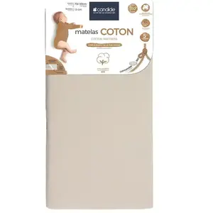 CANDIDE - Matelas Coton 70x140cm pas cher