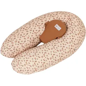 Candide Coussin de grossesse Multirelax 3 en 1 jersey léopard