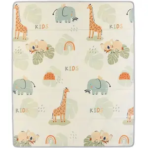 TINEO Tapis de jeu XXL réversible (150 x 180 cm)