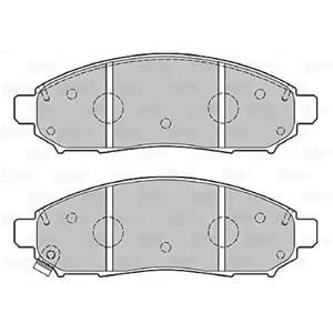 Plaquette de frein gamme first Hyundai rextoni - VALEO - 301140 pas cher