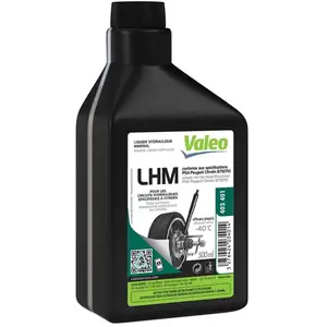 VALEO Huile pour hydraulique central pour CITROËN: ID, DS, CX, Xantia,...Vendu paroscaro