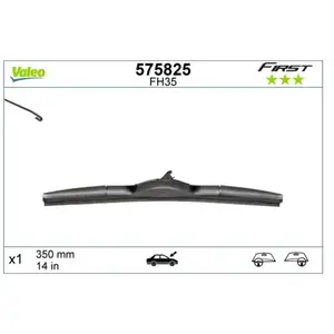Valeo 575825 Balais d'essuie-glace Noir pas cher