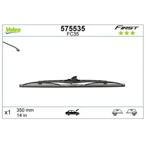 VALEO VF35 FIRST CONVENTIONAL 350 mm pas cher