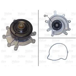 Valeo Waterpump Jeep-cherokee 2001 pas cher