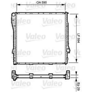 VALEO Radiateur moteur pour BMW: X5 (Ref: 734896)Vendu paroscaro