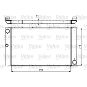Comparateur de prix : Valeo 735475 Radiateur, refroidissement du moteur