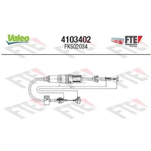 Koppelingkabel 4103402 Valeo