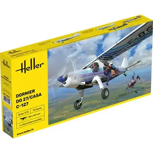 Heller Maquette Avion : Dornier Do27/Casa C-127-Heller pas cher