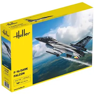 Heller - 1/48 F-16 DARK FALCON (6/23) * pas cher