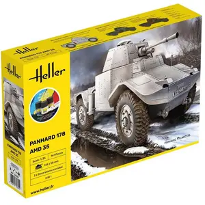 1:35 Heller 35325 Panhard 178 AMD 35 - Starter Kit Plastic Modelbouwpa... pas cher