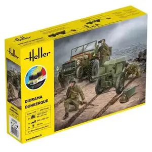 Maquette Diorama Starter Kit - HELLER - Dunkerque - Échelle 1:35 - À p... pas cher