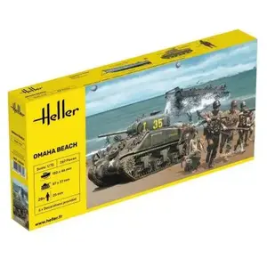 1:72 Heller 50332 Ohama Beach - Diorama Set Plastic Modelbouwpakket pas cher
