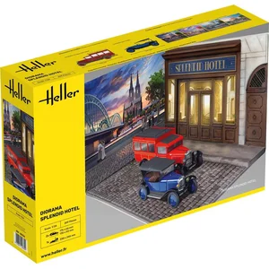 HELLER - Maquette Diorama Splendid Hotel heller50330 1:24 Maquette Char Promo - Ref : 15859 pas cher