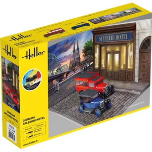 Heller Modelbouwpakket Diorama - 52330 Splendid Hotel - Diorama Set me...Vendu parbol