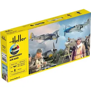 Comparateur de prix : Heller Maquettes Avions : Starter Kit : Normandy Air War