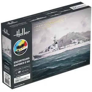 1:400 Heller 57093 Escorteurs Rapides E50 - Frigate Le Corse-class - 2...Vendu parbol