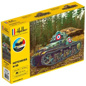 Non communiqué Maquette Militaire Char Hotchkiss H35 - 1/35 - Heller 57132 + 10 ans pas cher