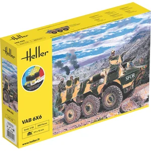 Heller 57141 Kit de démarrage VAB 6 x 6 1/35 pas cher