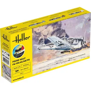 1:72 Heller 56235 Focke-Wulf FW190 A5/A8/F8 - Starter Kit Plastic Mode... pas cher