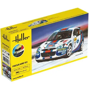 1:43 Heller 56196 Ford Focus WRC01 - Starter Kit Plastic Modelbouwpakk... pas cher