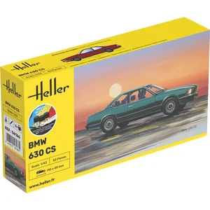 Heller Modelbouwpakket Auto - 56166 BMW 630 CS - Duitse Luxe Coupé - Starter Kit Plastic - 1:43 - Modelbouw pas cher