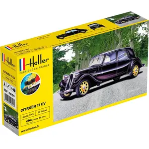 Comparateur de prix : Heller- Citroen 11 CV Maquette, 56159, Gris